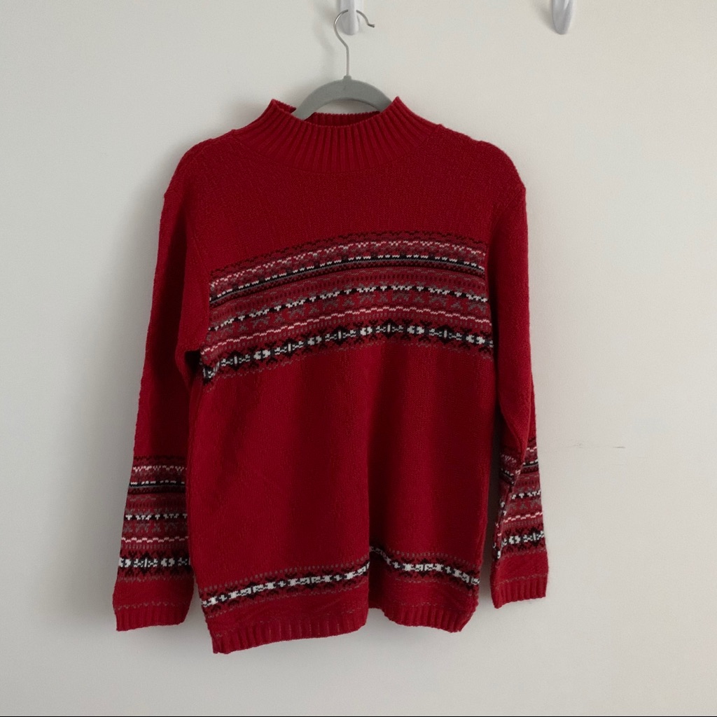 Red Vintage Sweater